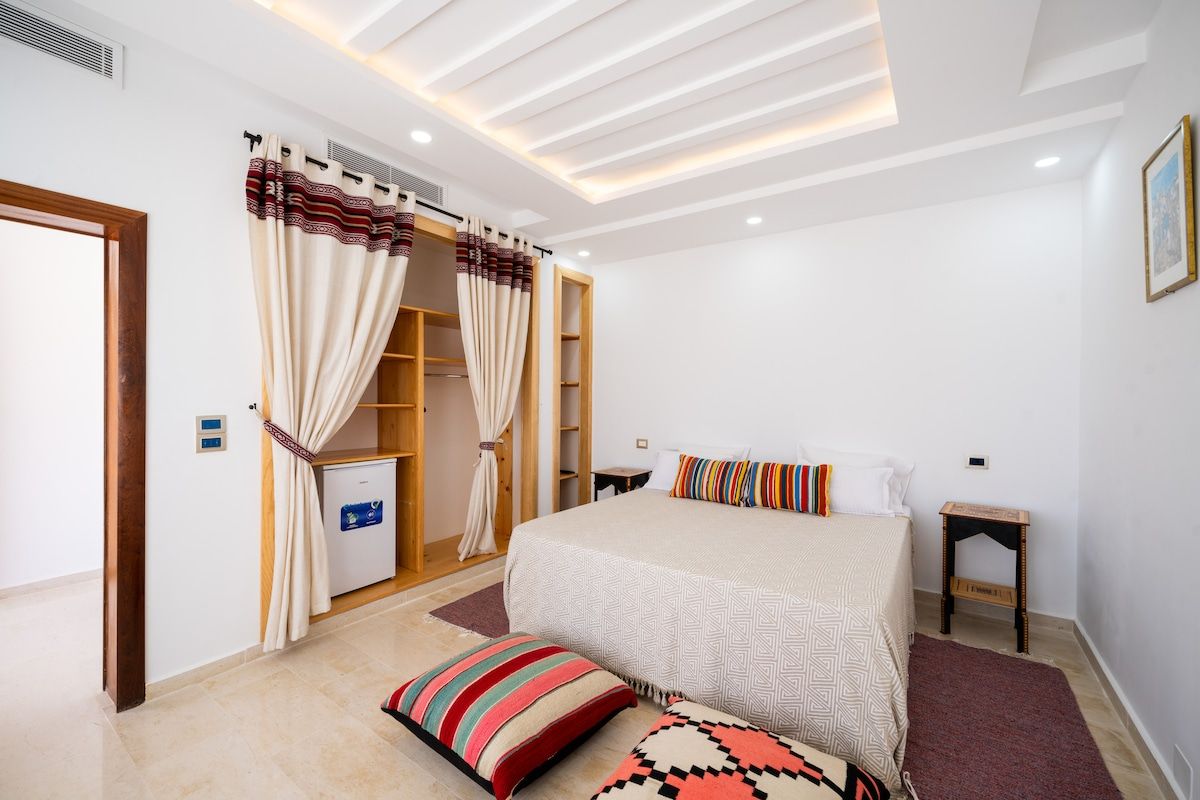Suite 8 de la villa Dar Aïcha à l'étage, décoration tunisienne